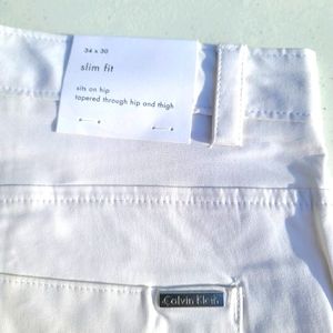 Calvin klien white Men's pants 34x30